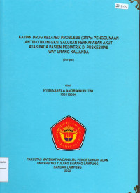 Image of Kajian drug related problems (DRPs) penggunaan antibiotik infeksi saluran pernafasan akut atas pada pasien pediatrik di puskesmas Way Urang Kalianda