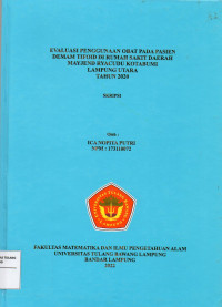 Image of Evaluasi penggunaan obat pada pasien demam tifoid di rumah sakit daerah Mayjend Ryacudu kotabumi Lampung Utara tahun 2020