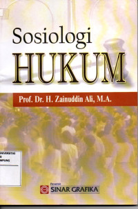Image of Sosiologi Hukum