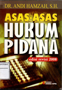 Image of Asas-Asas Hukum Pidana